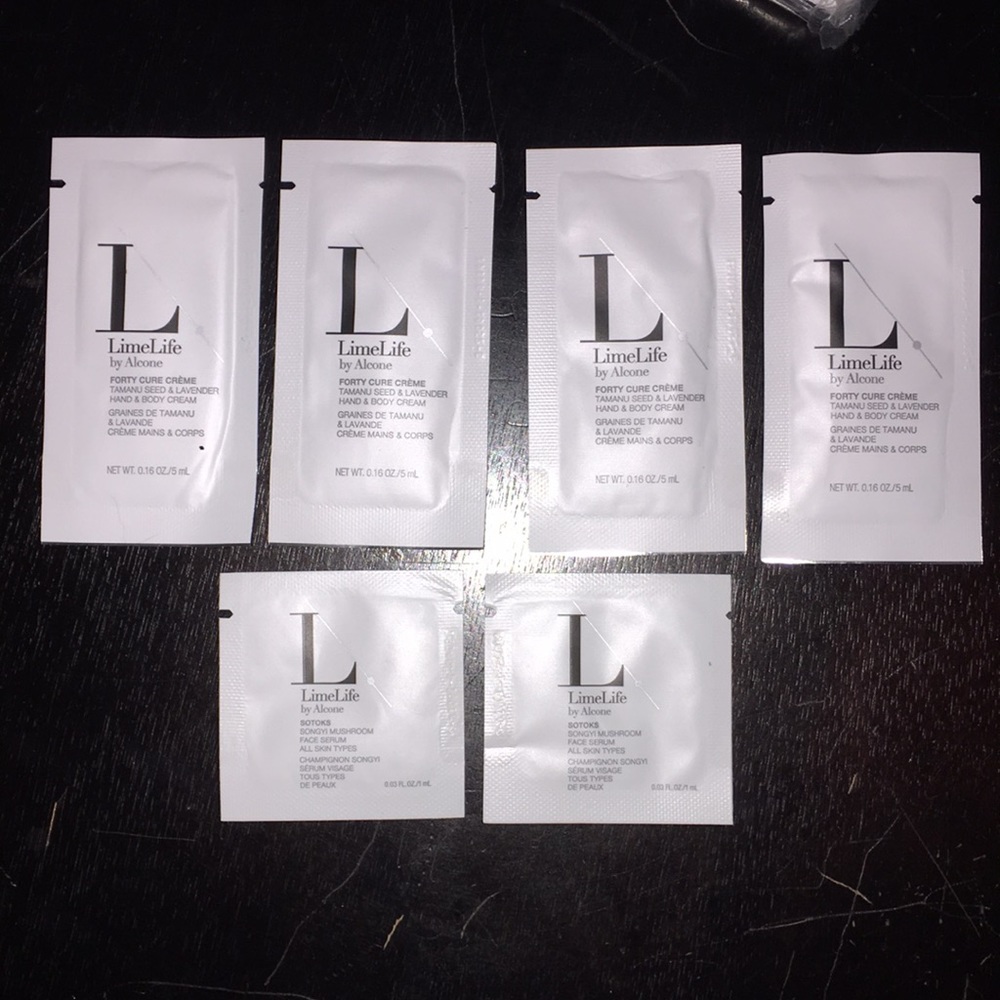 Forty cure and sotoks samples